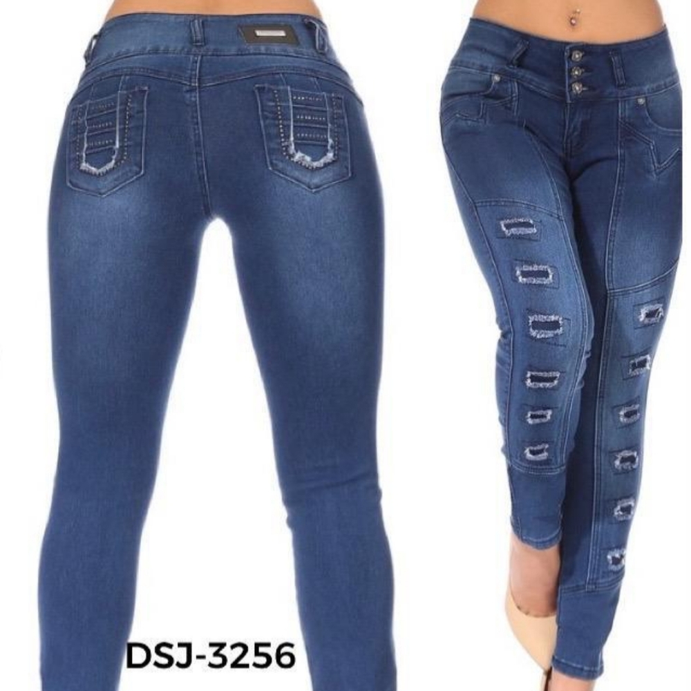 DSJ-3256 Colombian Design Push Up Levanta Cola.